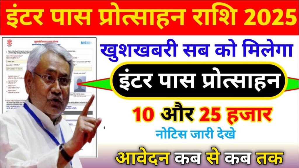 Bihar Board 12th(inter) Scholarship 2025 Online Apply